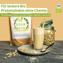 Økologisk vegansk proteinpulvernøytral uten soya