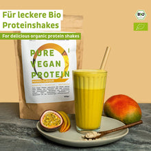 Organic vegan protein powder mango without soy