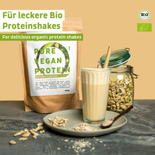 Organic vegan protein powder vanilla without soy