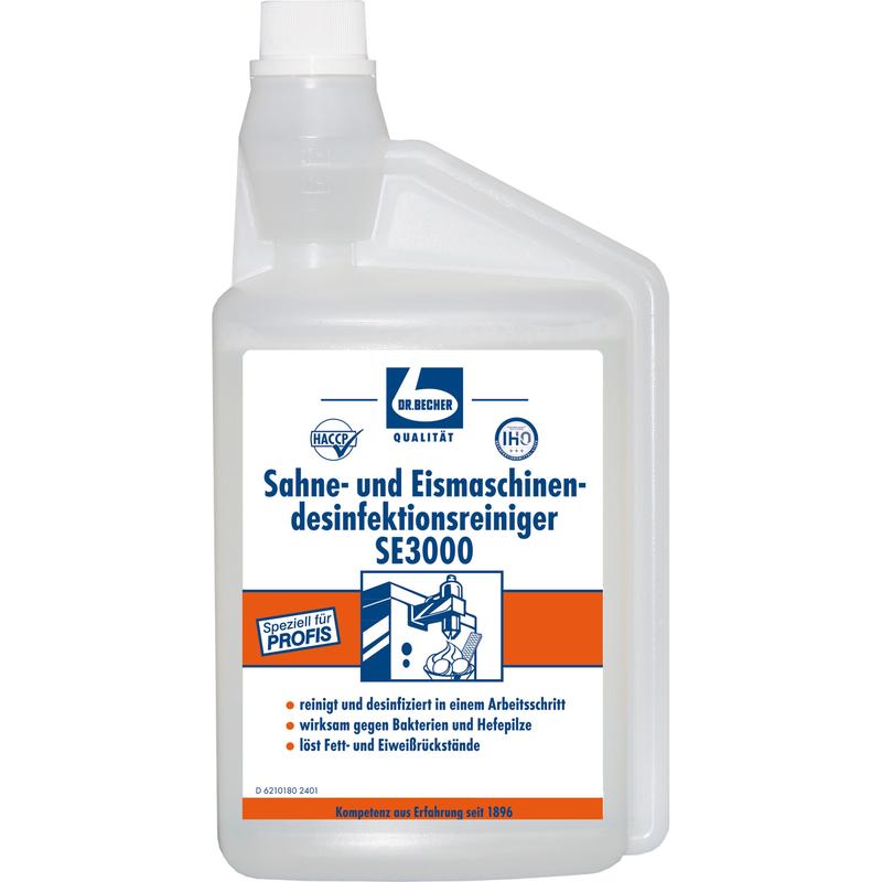 Dr. Becher CERN og ICE MASKINERY DINFECTION CHREVER SE3000- 1 liter | Flaske (1 l)