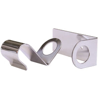 El soporte de pared Descoflex WH de Dr. Schumacher es un soporte brillante y reflectante con un recorte circular y un gancho curvado que permite sujetar objetos cilíndricos, como barras o dispensadores. Incluye un orificio de fijación para facilitar su montaje en la pared. 1 unidad de Dr. Schumacher GmbH.