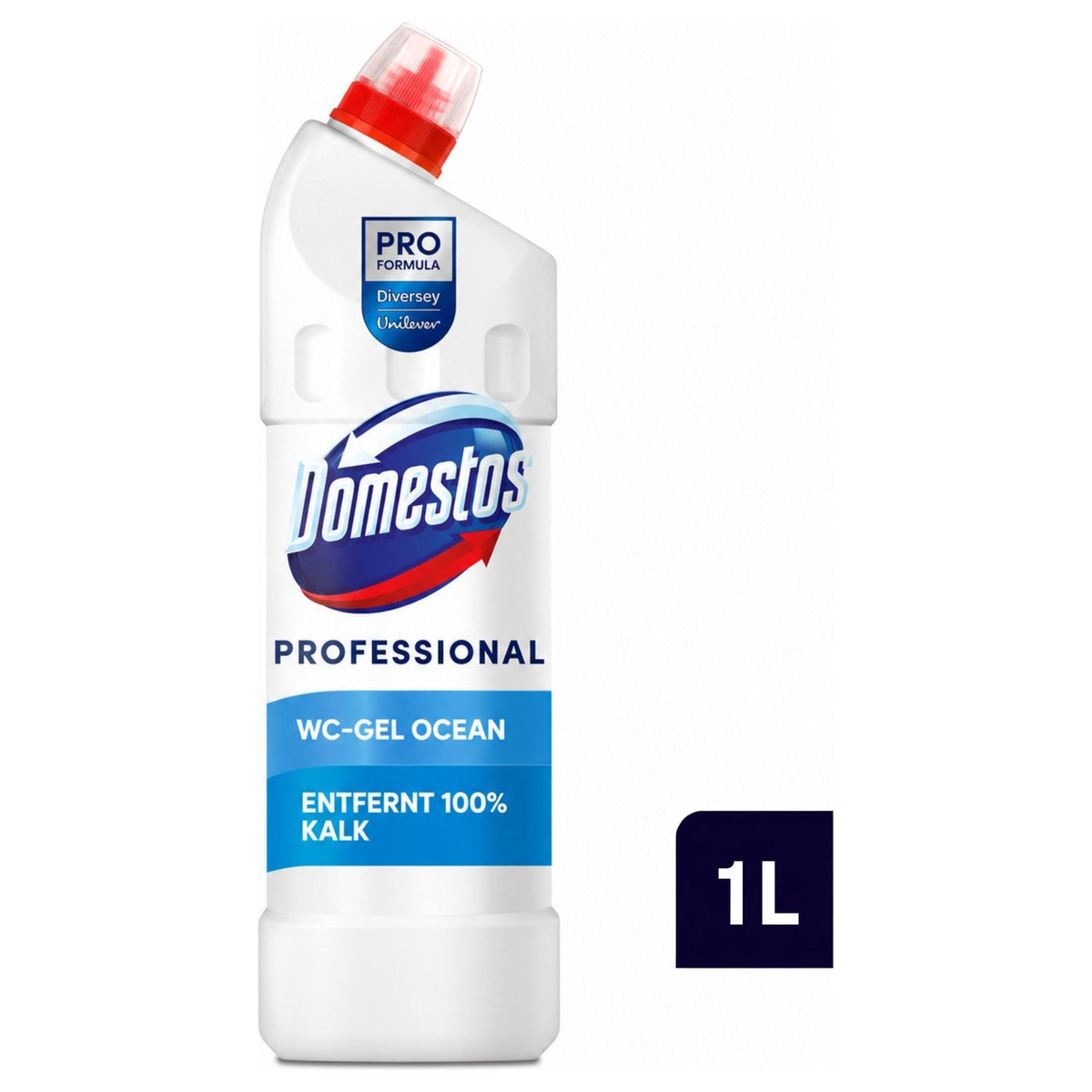 DOMESTOS Professional WC Reiniger Ocean – Vorderansicht