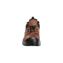 Safety shoes S3S, laces safety shoes S3S, nut brown/black