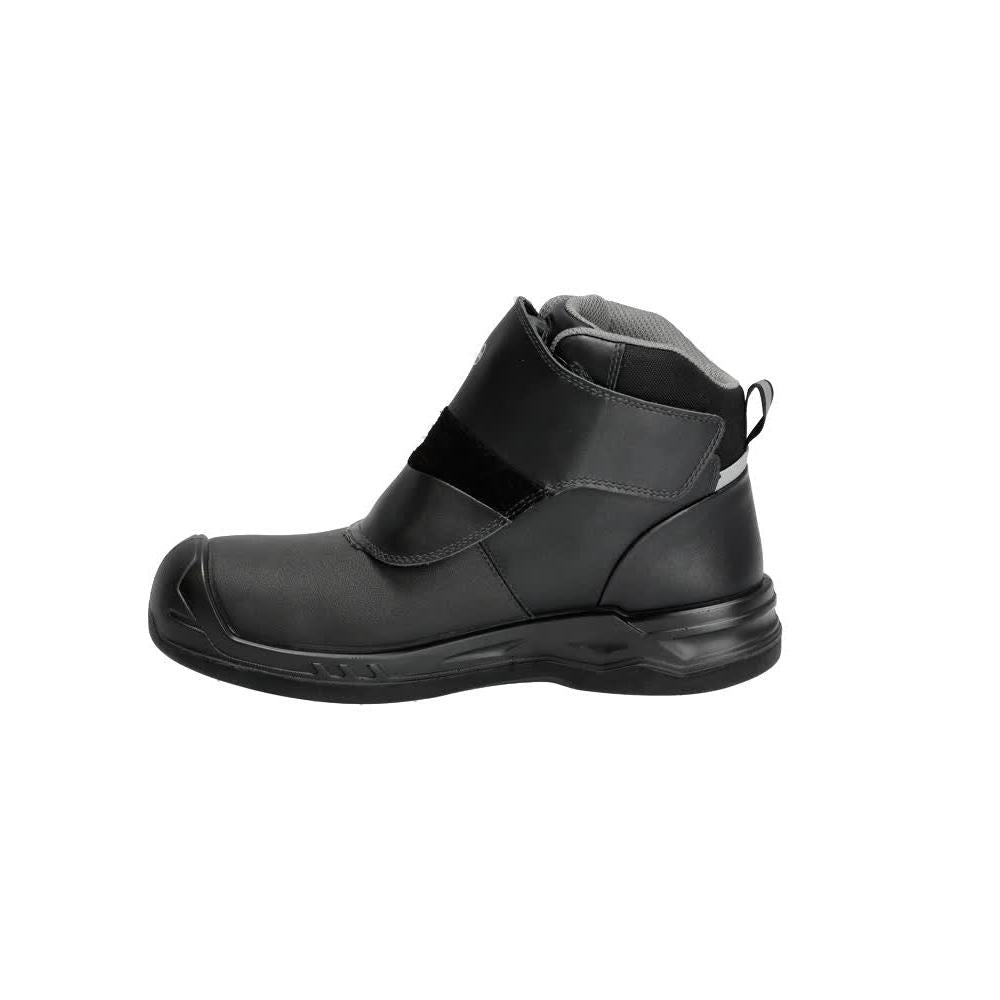 Botas de seguridad S1PS, botines de seguridad asfalto S1PS, negro