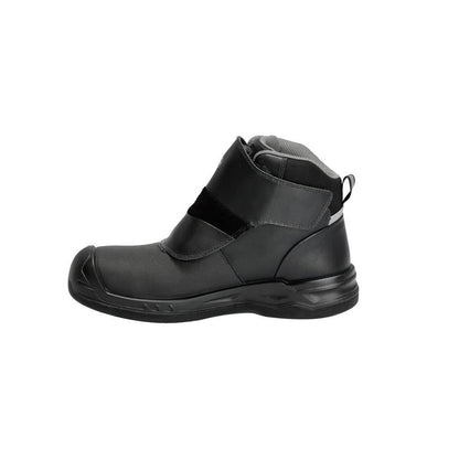 Botas de seguridad S1PS, botines de seguridad asfalto S1PS, negro