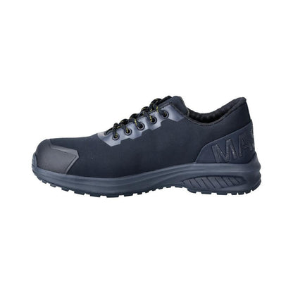 Zapatos de seguridad, calzado de seguridad con protección eléctrica SB, negro-azul