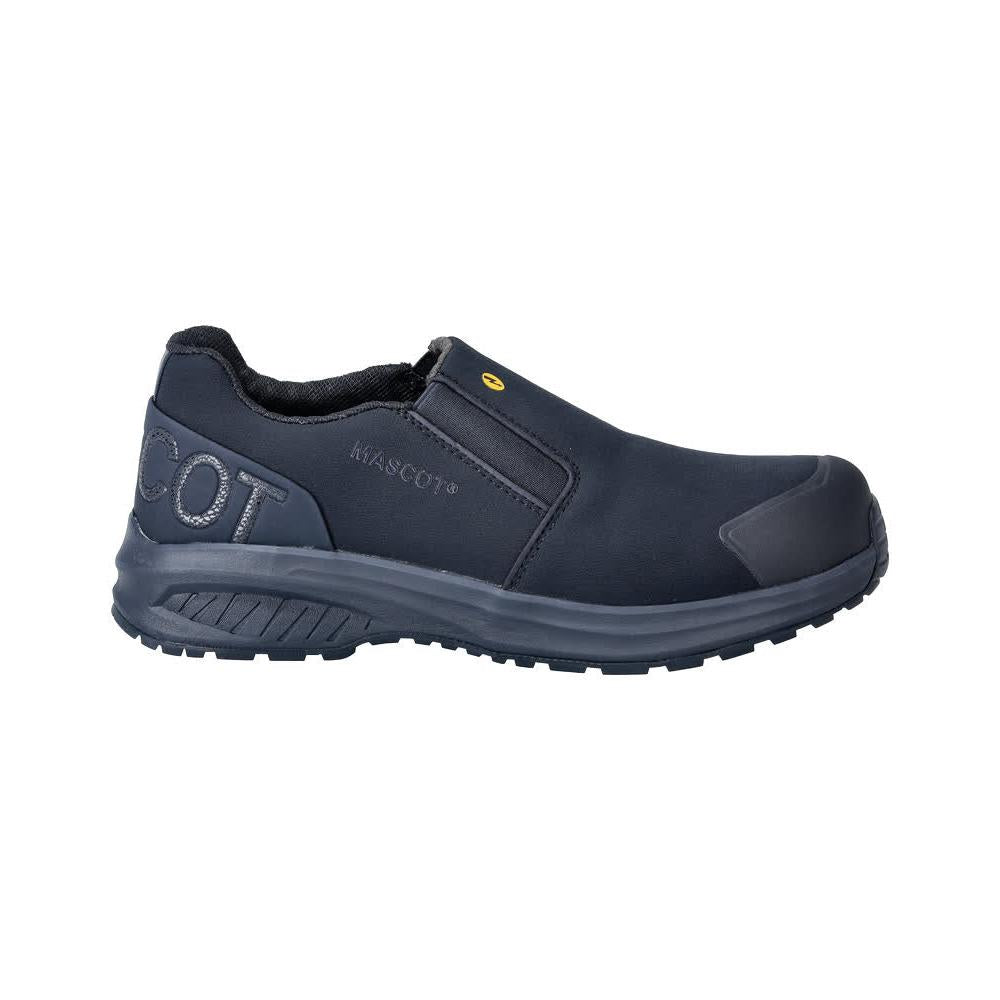 Zapatos de seguridad, calzado de seguridad con protección eléctrica SB, negro-azul