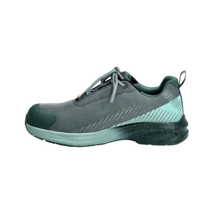 Safety shoes S1PS, laces safety shoes S1PS, forest green