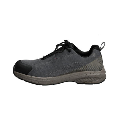 Zapatos de seguridad S1PS, zapatos de seguridad con cordones S1PS, gris antracita/beige arena oscuro