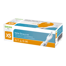 Guantes desechables nitrilo Saraya EX MD blanco