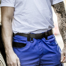 Cinturón NITRAS con hebilla de plástico, negro Poliéster: 100% | Paquete (1 pieza)