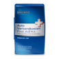 Una caja azul y blanca con la inscripción «Holthaus Premium Erste-Hilfe-Set | Packung (1 Stück)» indica su resistencia a la temperatura y su naturaleza irrompible. Un texto adicional multilingüe informa sobre el contenido y el cumplimiento de la norma DIN 13164 (StVZO §35h). En la esquina superior izquierda está el nombre de la marca «Holthaus Medical GmbH & Co. KG».