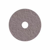 El disco de cristalización Arcora para pavimentos de mármol y piedra, de Arcora International GmbH, es un disco gris texturizado de 17" (432 mm) con orificio central, apto para máquinas de hasta 175 rpm, que aparece representado sobre un fondo blanco. El paquete contiene 5 unidades.