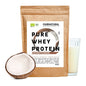 Proteína de suero de leche orgánica en polvo de coco