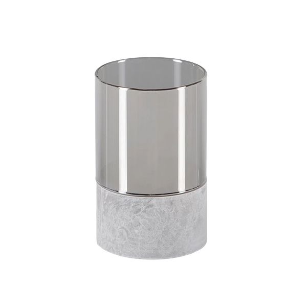 Papstar Vela LED Securit® Ø 8 cm gris "Gracia"