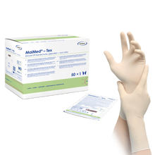 Guantes quirúrgicos de látex estériles MaiMed-Tex ligeramente empolvados 50 par/caja
