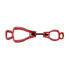 NITRAS clip, plastic, red | Box (500 packs)