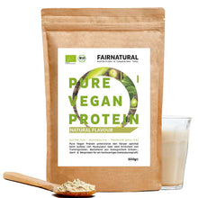 Proteína en polvo vegana ecológica neutra sin soja