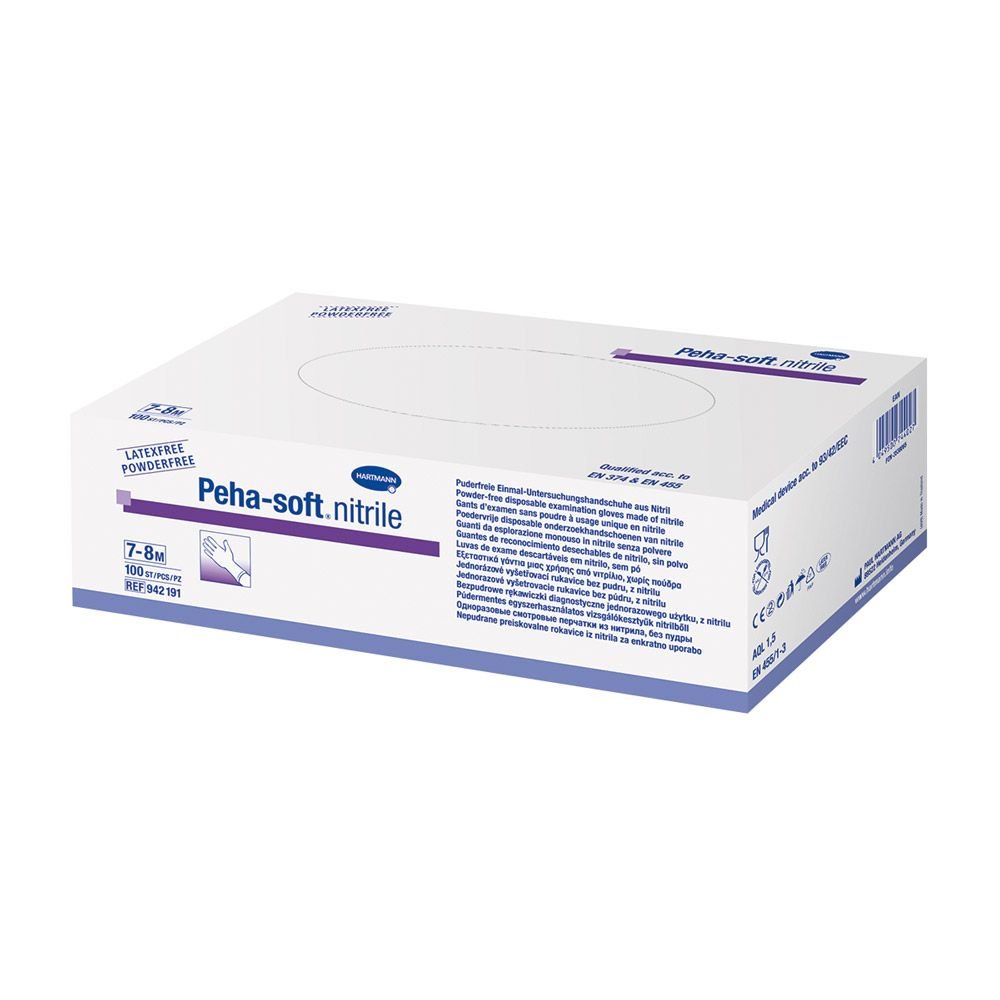 Hartmann Peha-Soft® Nitrile Powderfree, en diferentes tamaños