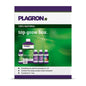 The Plagron Top Grow Box 100% Natural by Bertels B.V. has a green-purple design, includes five bottles including "Alga Bloom", relies on natural ingredients, supports growth on over 1 m² and offers excellent organic fertilizers for complete nutrient supply.