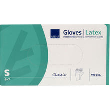Guantes de látex clásicos, sin polvo, lisos, naturales.
