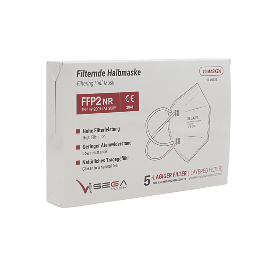 Mascarilla FFP2: semimascarilla filtrante