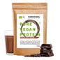 Chocolate en polvo proteico vegano ecológico sin soja
