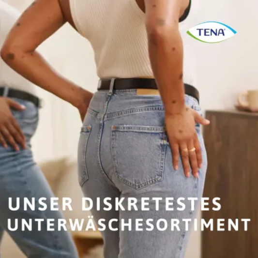 Tena silhouette plus black incontinence pants size. M | Pack (12 pieces)