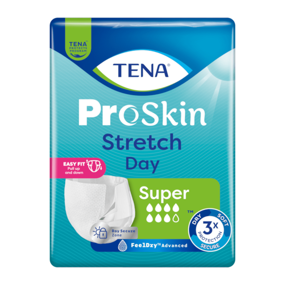 Pantalones para incontinencia TENA ProSkin Stretch Day Super