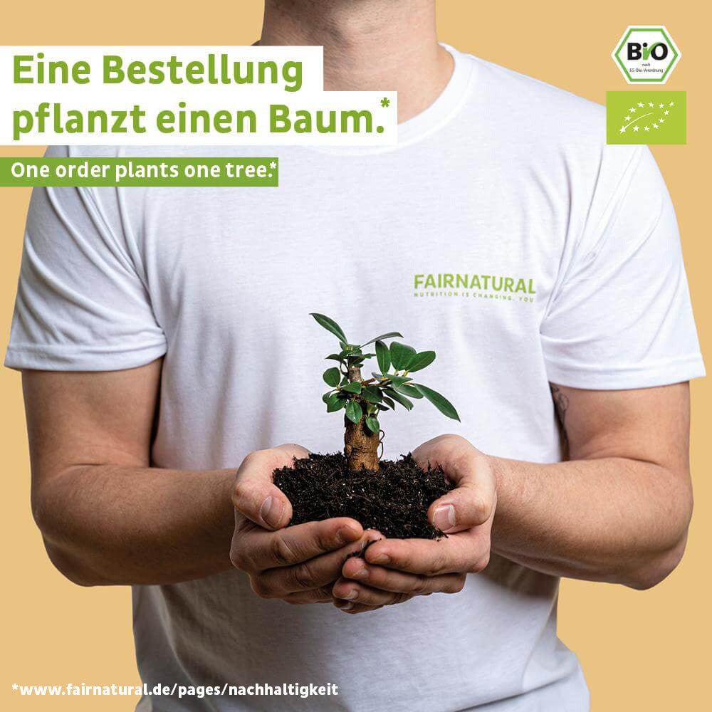 Organic whey protein powder strawberry