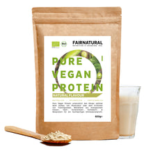 Proteína en polvo vegana ecológica neutra sin soja