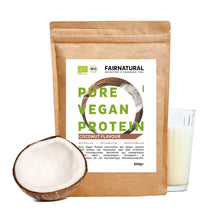 Proteína de coco en polvo vegana ecológica sin soja