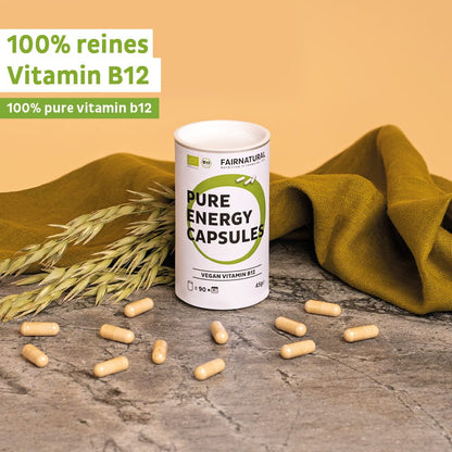Cápsulas de vitamina B12