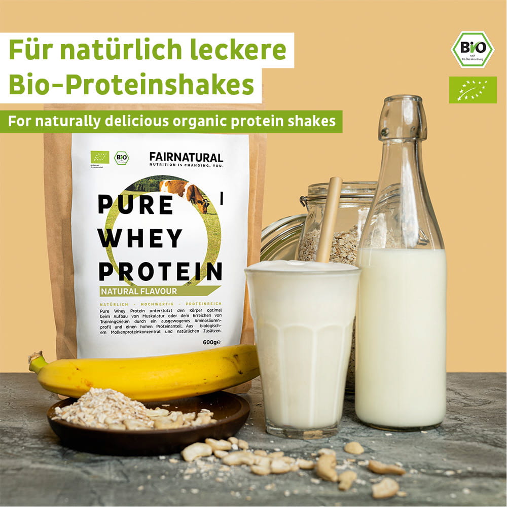 Proteína de Suero en Polvo Orgánica Neutra