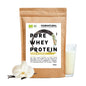 Organic whey protein powder vanilla