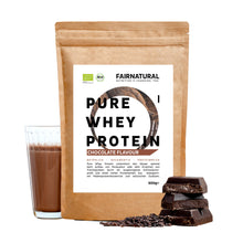 Chocolate en polvo de proteína de suero orgánico