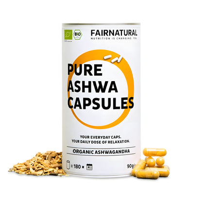 Cápsulas de Ashwagandha orgánica