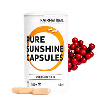 Cápsulas de vitamina D3 K2