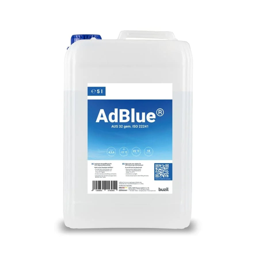 Solución de urea Buzil AdBlue® AUS 32 conforme a la norma ISO 22241