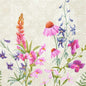 Servilleta de pañuelo 40 x 40 cm Floret 3 capas | Paquete (250 piezas)