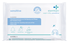 esemtan manoplas de lavado sensibles 8 ST SP | Paquete (8 piezas)