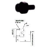 servomat Ersatzteil Einschraub-Stutzen 8 mm - 3/8 – Teilenr. JGPM050813E