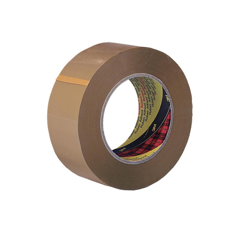 3M™ Scotch® PVC-emballasjetape 6890 - Brun