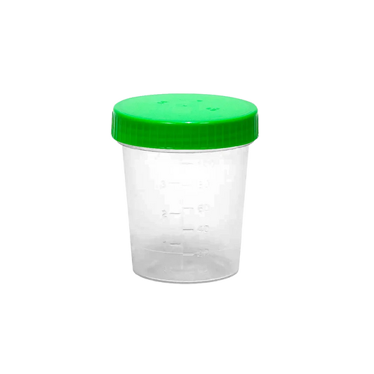 Ampri PP lid for urine collection containers, green | Cardboard (1000 pieces)