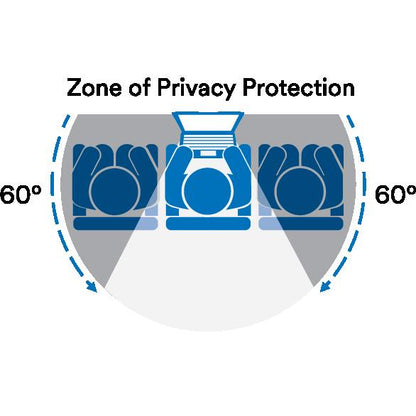 Filtro de privacidad de pantalla brillante 3M™ para computadora portátil de 12,1 pulgadas, 16:10, BP121W1B | Paquete (1 pieza)